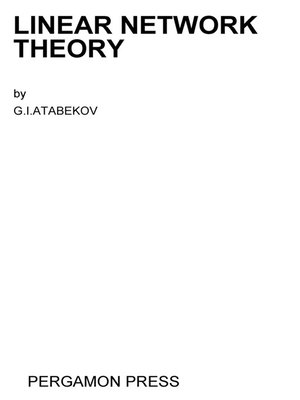cover image of Linear Network Theory